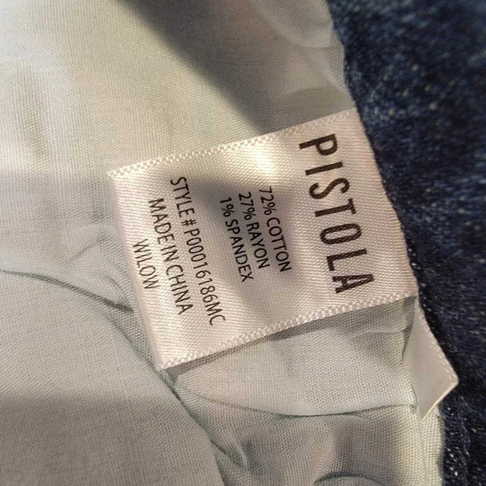Pistola Colleen High Rise Slim Flare Jean in Willow Size 31 New!